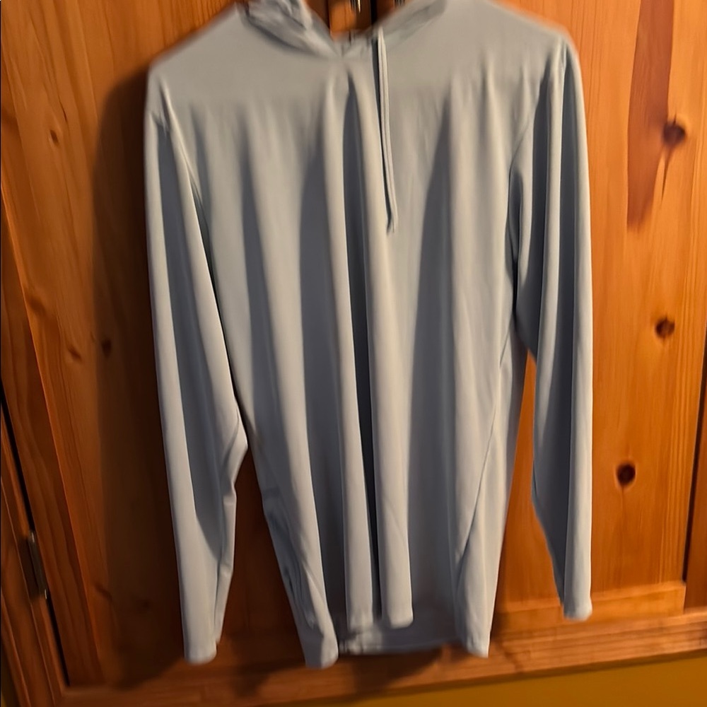 Anetik Light Blue Long Sleeve Hoodie